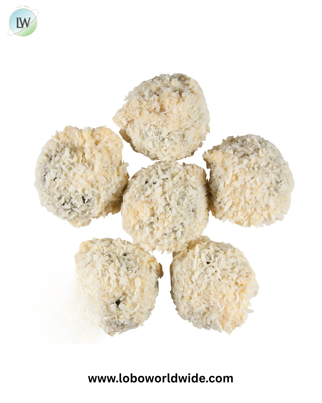 Coconut Snowballs Chocolate Coconut Balls by Asher's - 5lb