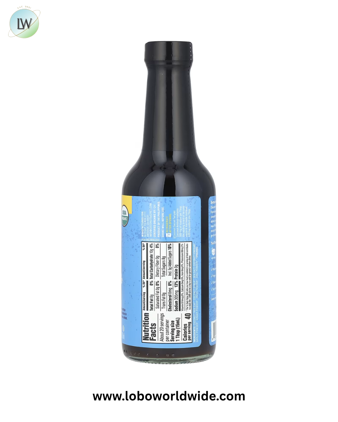 Coconut Secret, Coconut Aminos, 10 fl oz (296 ml)