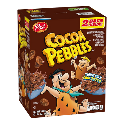 Cocoa Pebbles Cereal, 38 oz.