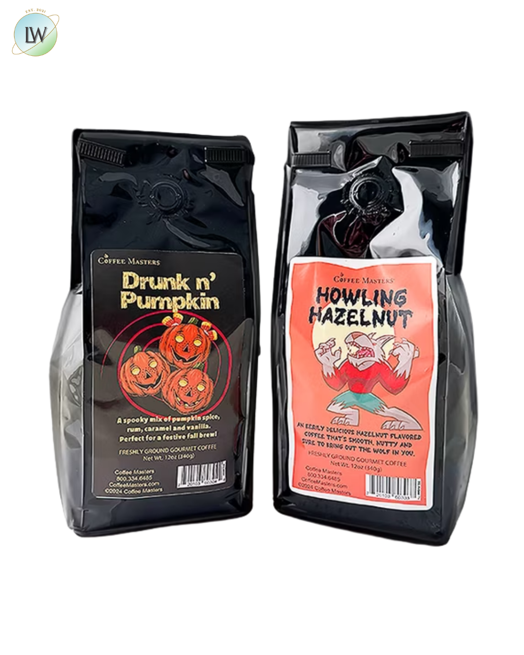 Coffee Masters Halloween Coffee, 12 oz, 2 pk. (Various Flavours)