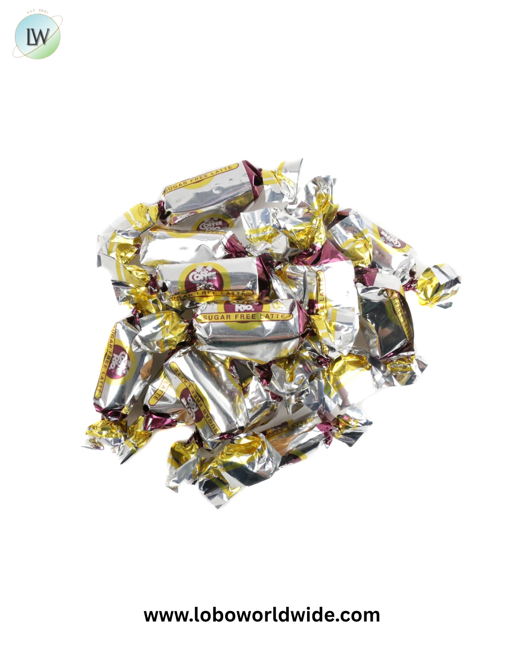 Coffee Rio Cafe Latte Sugar Free Candy