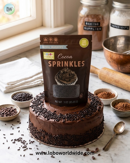 ColorKitchen, Cocoa Sprinkles, 3 oz (85.05 g)