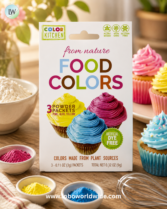 ColorKitchen, Food Colors From Nature, Multi-Color, 0.11 oz (3 g) Each
