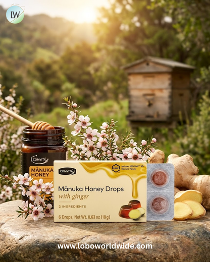 Comvita, Manuka Honey Drops, 6 Drops, 0.63 oz (18 g)
