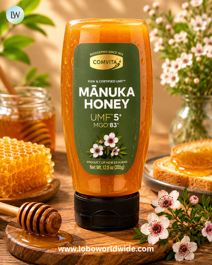 Comvita, Manuka Honey, UMF™ 5+, MGO 83+