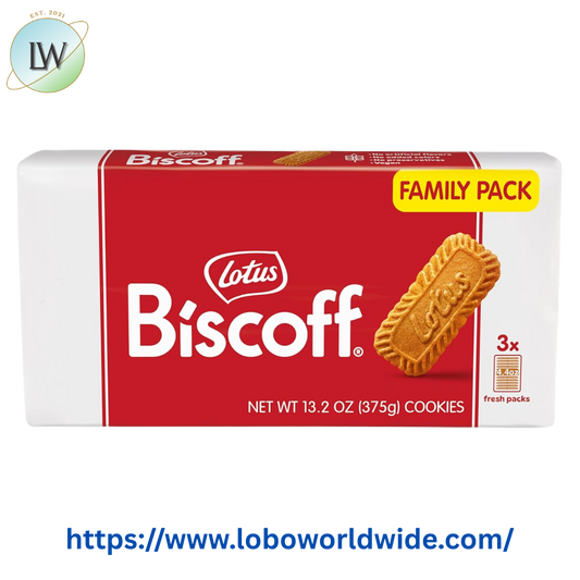 Lotus Biscoff Cookies, 13.23oz, 3 freshpacks of 16 cookies