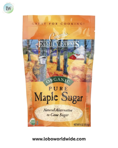 Coombs Family Farms, Organic Pure Maple Sugar, 6 oz (170.1 g)