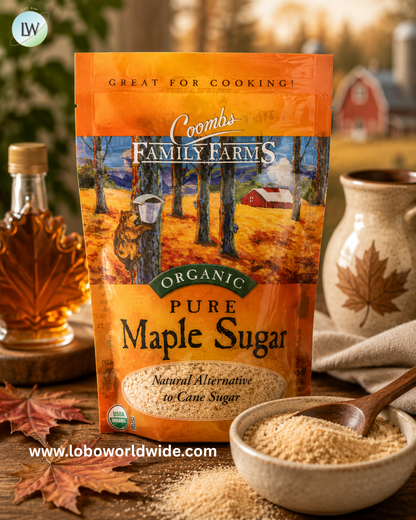 Coombs Family Farms, Organic Pure Maple Sugar, 6 oz (170.1 g)