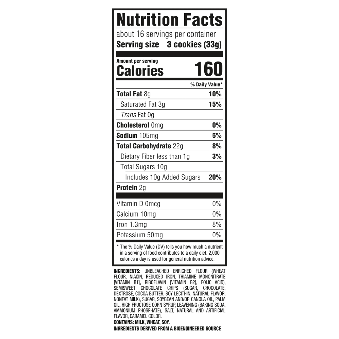 CHIPS AHOY! Original Chocolate Chip Cookies, Family Size, 18.2 oz