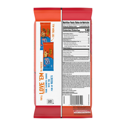 3 pack) CHIPS AHOY! Chewy Chocolate Chip Cookies with Reese's Peanut Butter Cups, Family Size, 14.25 oz