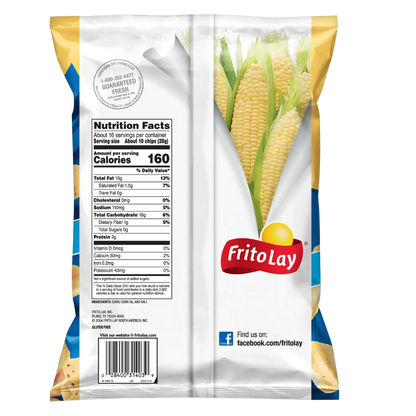 Fritos Scoops! Corn Snacks, Party Size, 15.5 Ounce Bag Single Bag