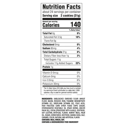 CHIPS AHOY! Chewy Chocolate Chip Cookies, Party Size, 26 oz