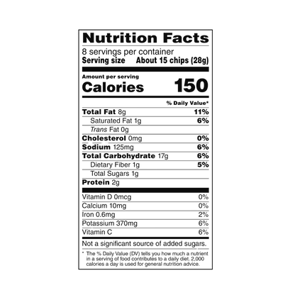 Lay's Kettle Cooked Jalapeno Potato Snack Chips, 8 oz Bag
