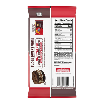 CHIPS AHOY! Chewy Chocolatey Hershey's Fudge Filled Soft Chocolate Chip Cookies, Family Size, 14.85 oz