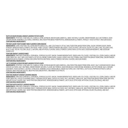 Frito-Lay Family Fun Mix Variety Pack Snack Chips, 18 Count Multipack