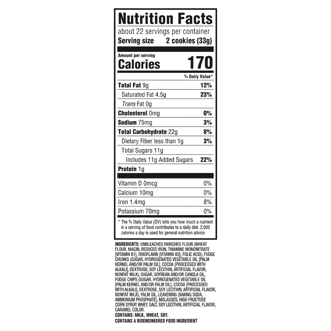 CHIPS AHOY! Chunky Chocolate Chip Cookies, Party Size, 24.75 oz