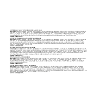 Frito-Lay Flamin' Hot Mix Variety Pack Snack Chips, 18 Count Multipack