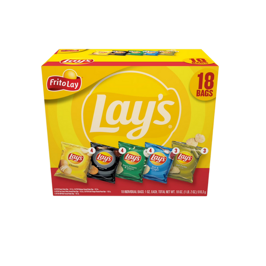 Lay's Snacks Mix Variety Pack, 1 oz, 18 Count