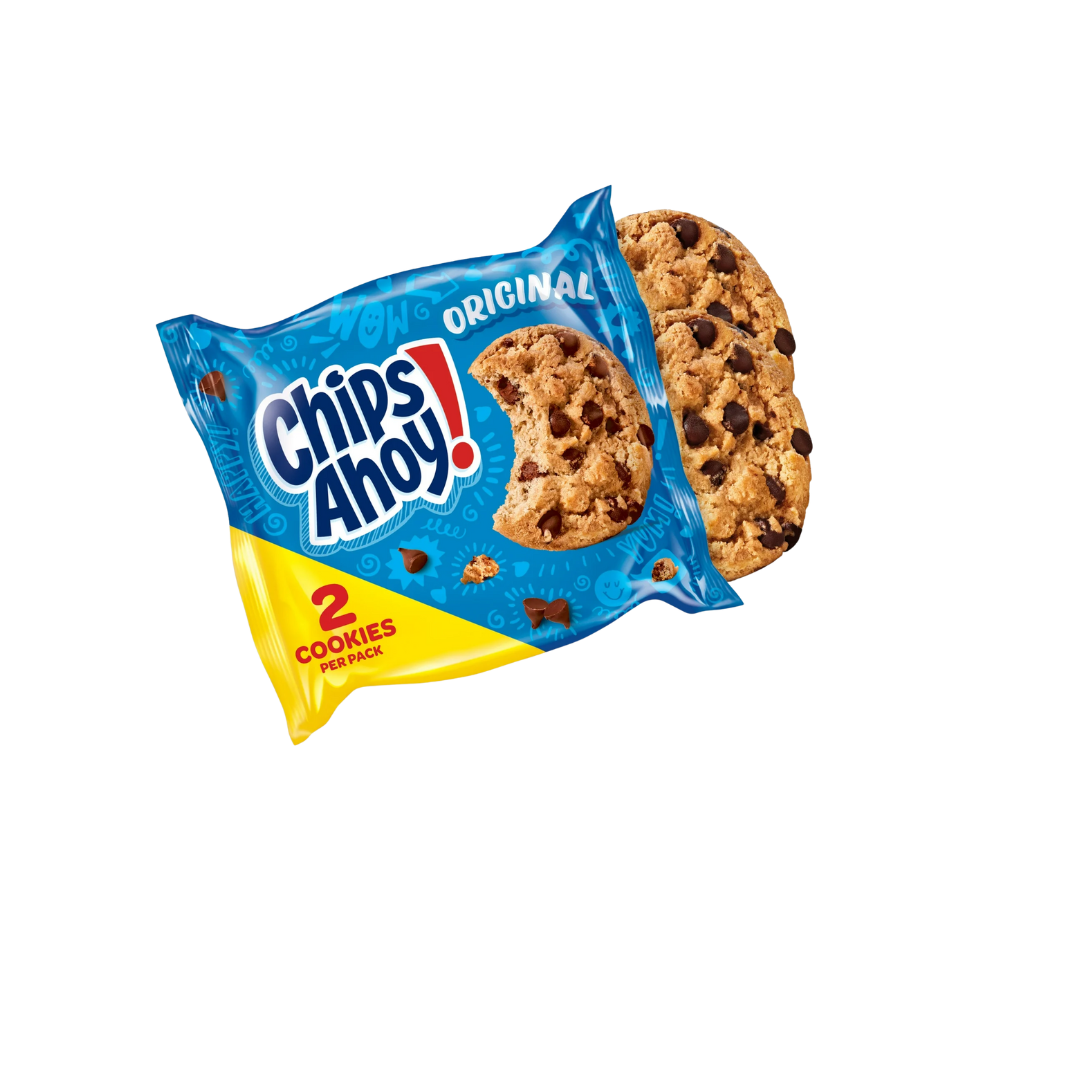 CHIPS AHOY! Original Chocolate Chip Cookies, 20 Snack Packs (2 Cookies Per Pack)