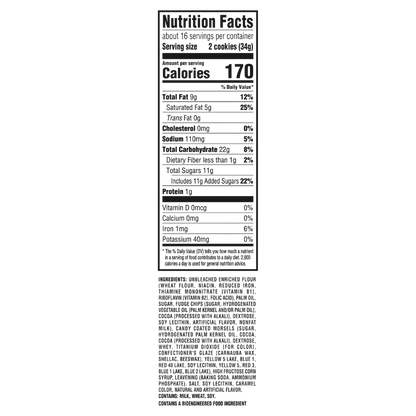 CHIPS AHOY! Candy Blasts Chocolate Chip Cookies, Family Size, 18.9 oz