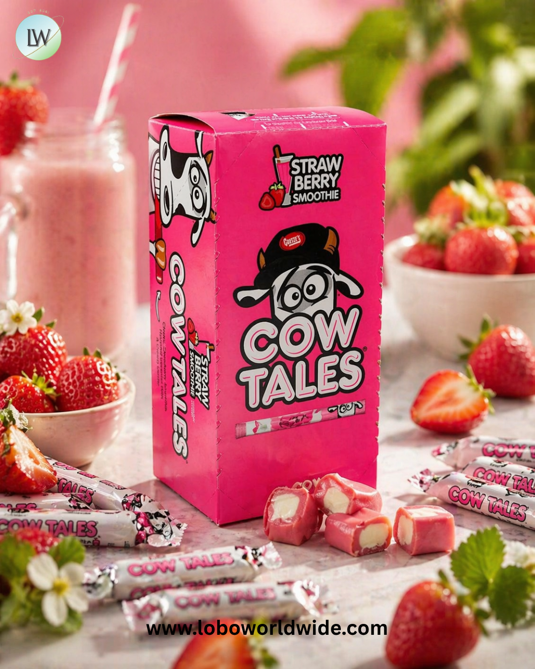 Cow Tales Strawberry Smoothie 36 Piece