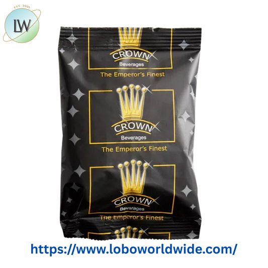 Crown Beverages Emperor's Finest Premium Blend Coffee Packet 2 oz. - 80/Case