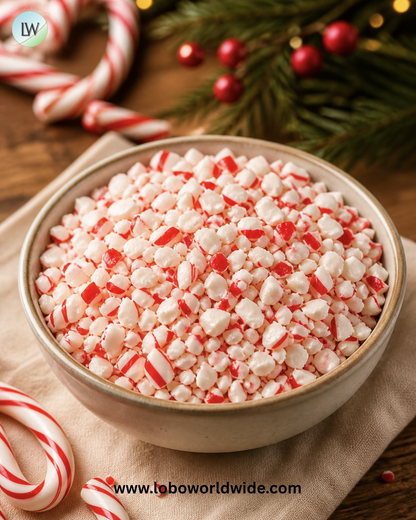 Crushed Peppermint Candy - 15lb