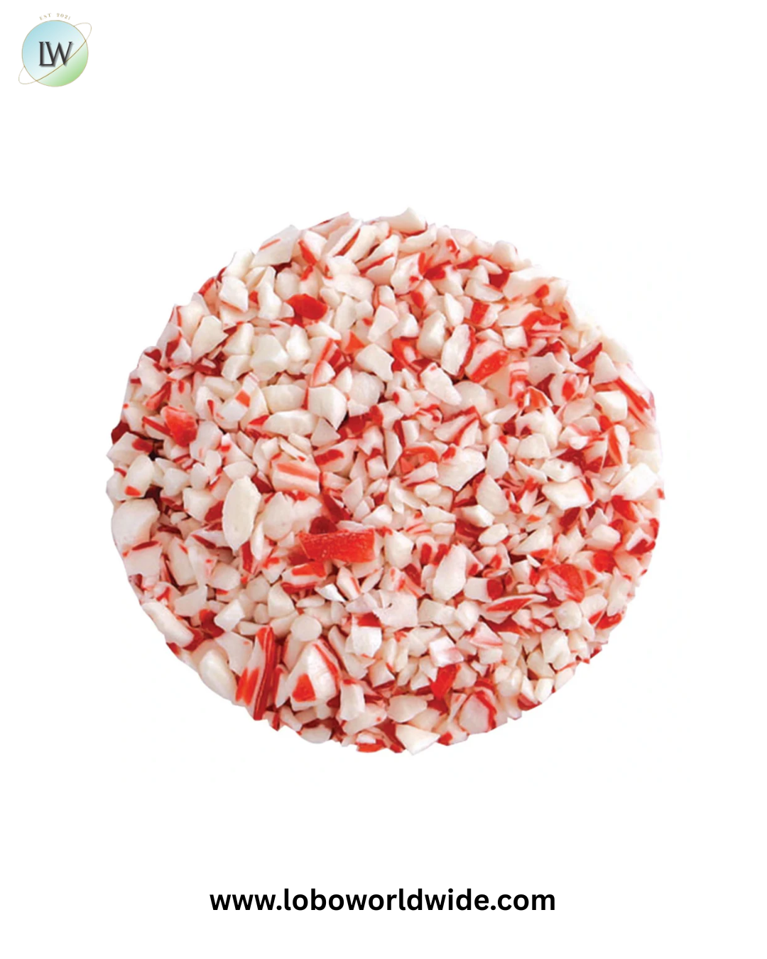 Crushed Peppermint Candy - 15lb
