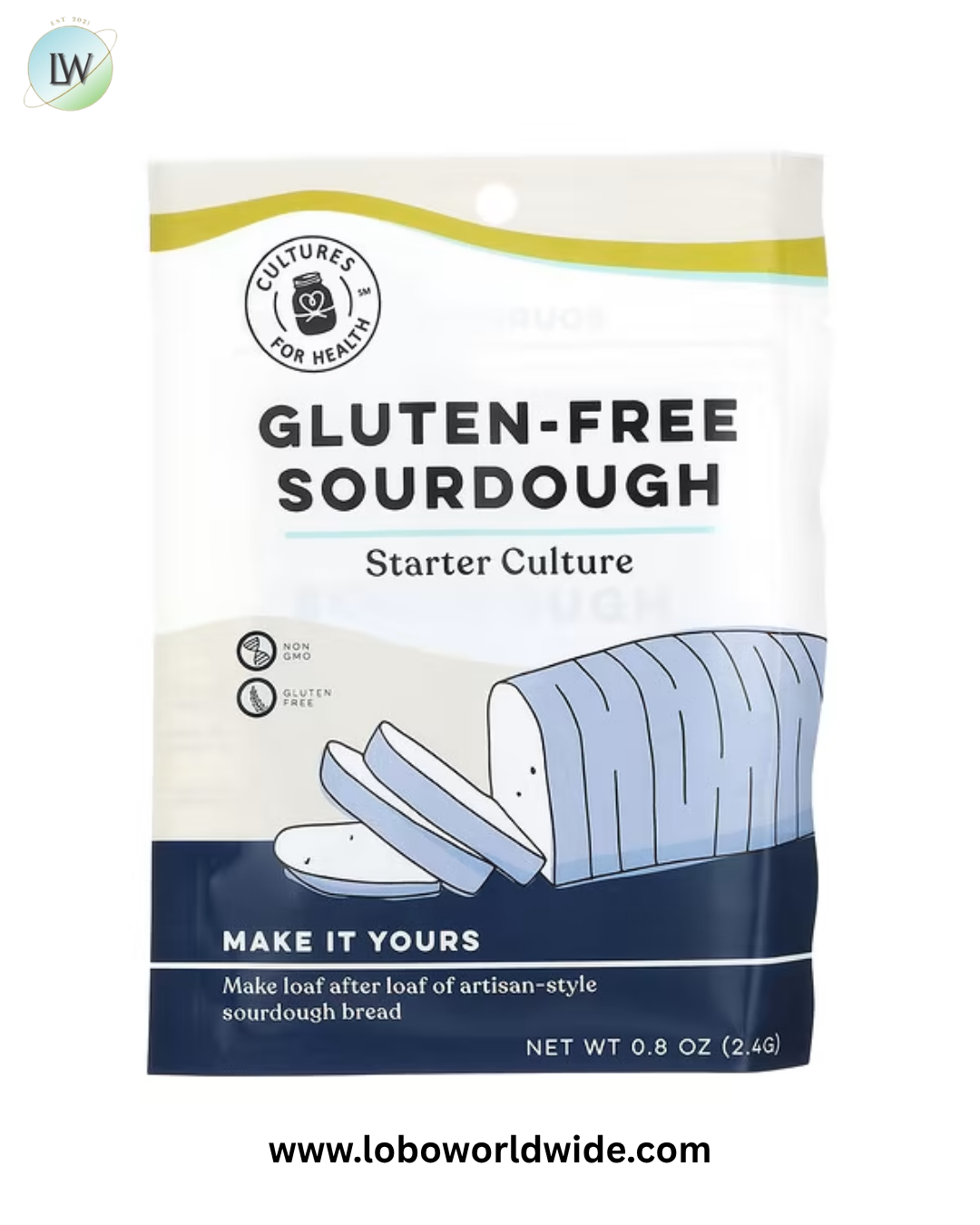 Cultures for Health, San Francisco Style Sourdough, 0.19 oz (5.4 g)