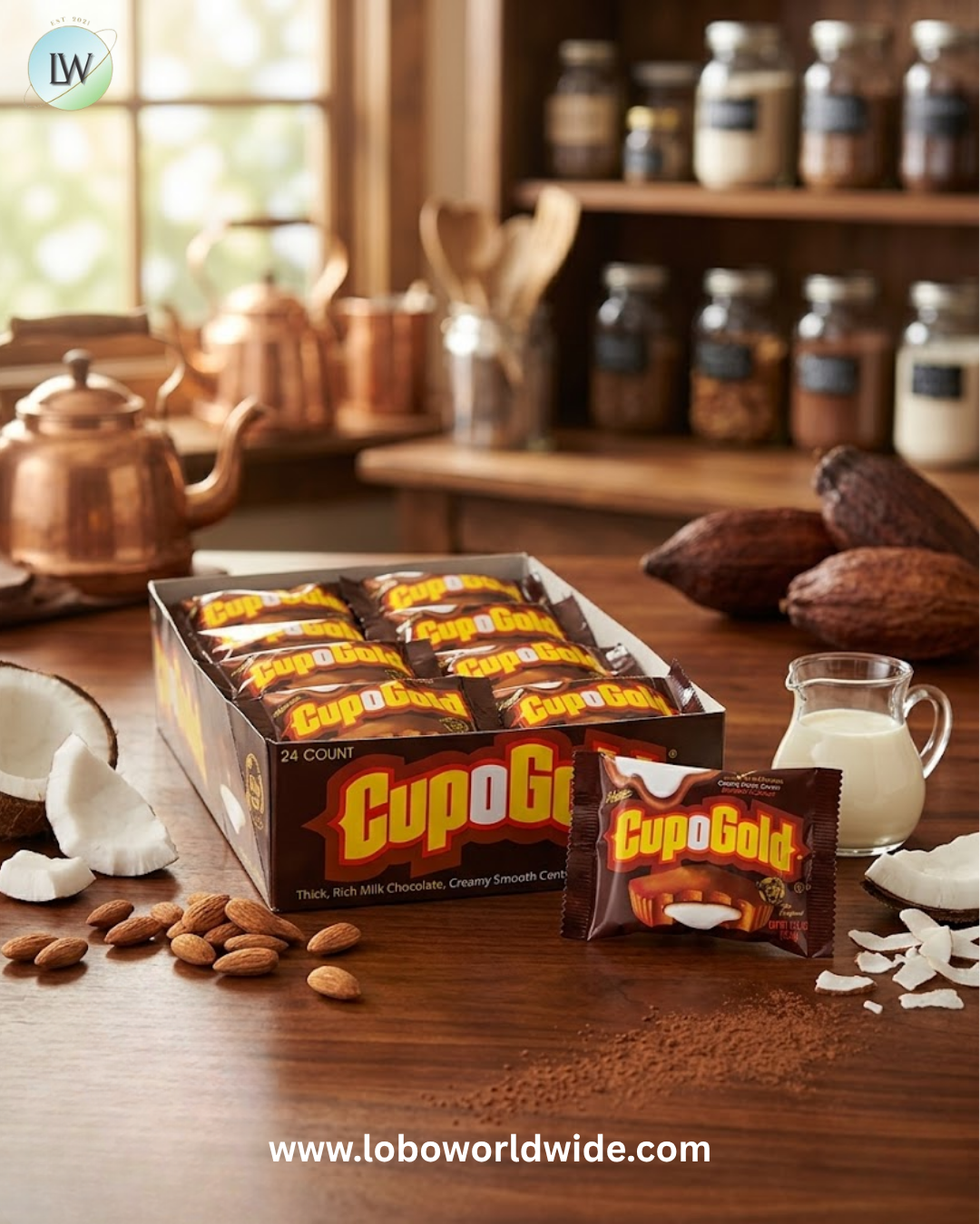 Cup-O-Gold Milk Chocolate Cups Creamy Center - 24ct