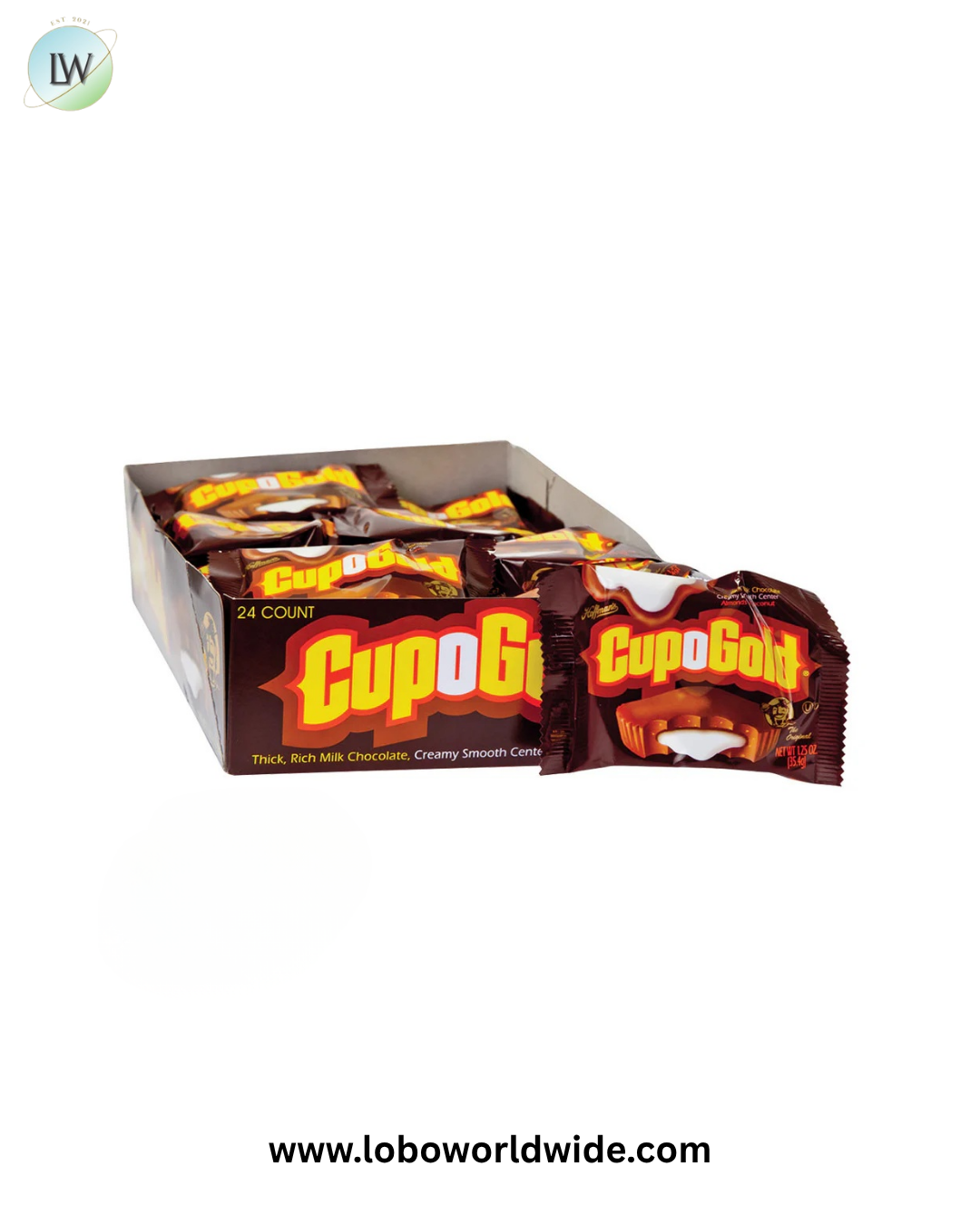 Cup-O-Gold Milk Chocolate Cups Creamy Center - 24ct