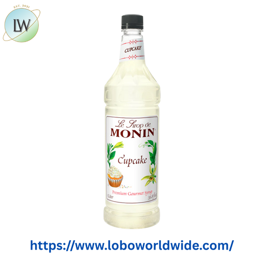 Monin Premium Cupcake Flavoring Syrup 1 Liter