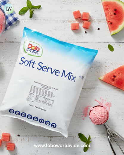 Dole Watermelon Soft Serve Mix 4.5 lbs - 4 pack
