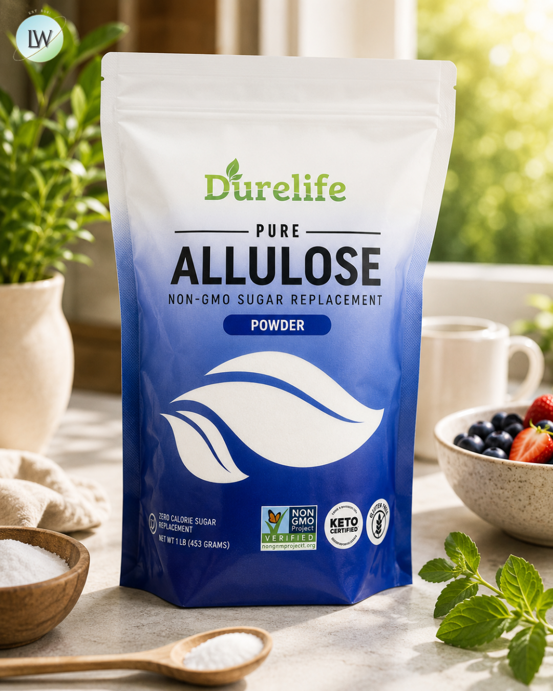 DURELIFE, Pure Allulose Powder, 1 lb (453 g)