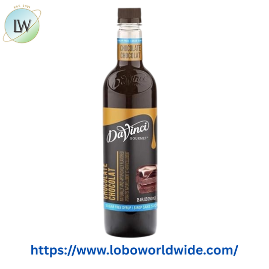DaVinci Gourmet Sugar Free Chocolate Flavoring Syrup 750 mL