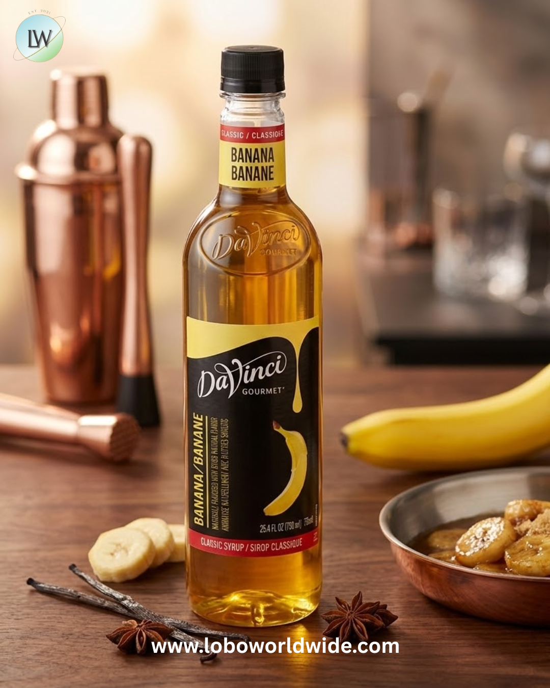 DaVinci Gourmet Classic  Flavoring Syrup 750 mL-4/case(various flavours)