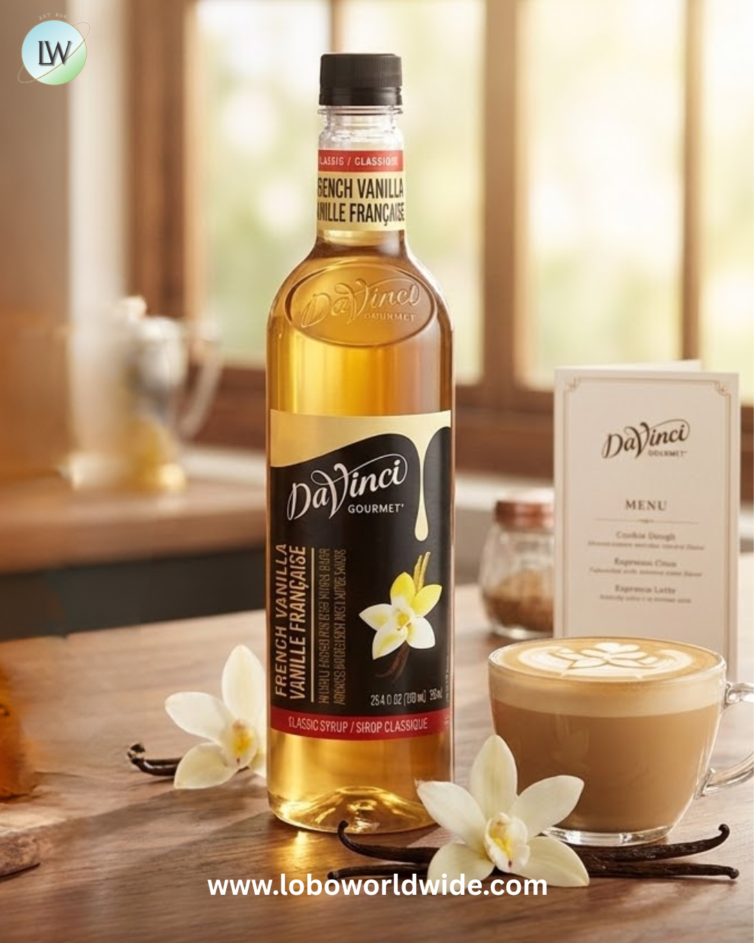 DaVinci Gourmet Classic  Flavoring Syrup 750 mL-4/case(various flavours)