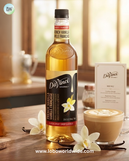 DaVinci Gourmet Classic  Flavoring Syrup 750 mL-4/case(various flavours)
