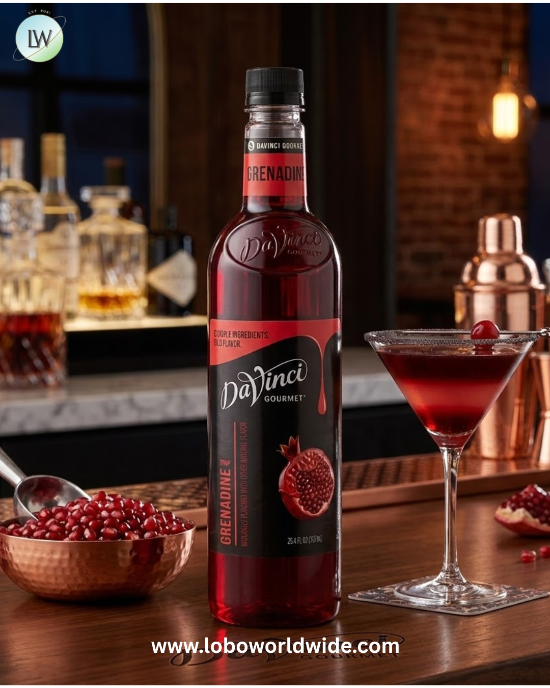 DaVinci Gourmet Classic  Flavoring Syrup 750 mL-4/case(various flavours)
