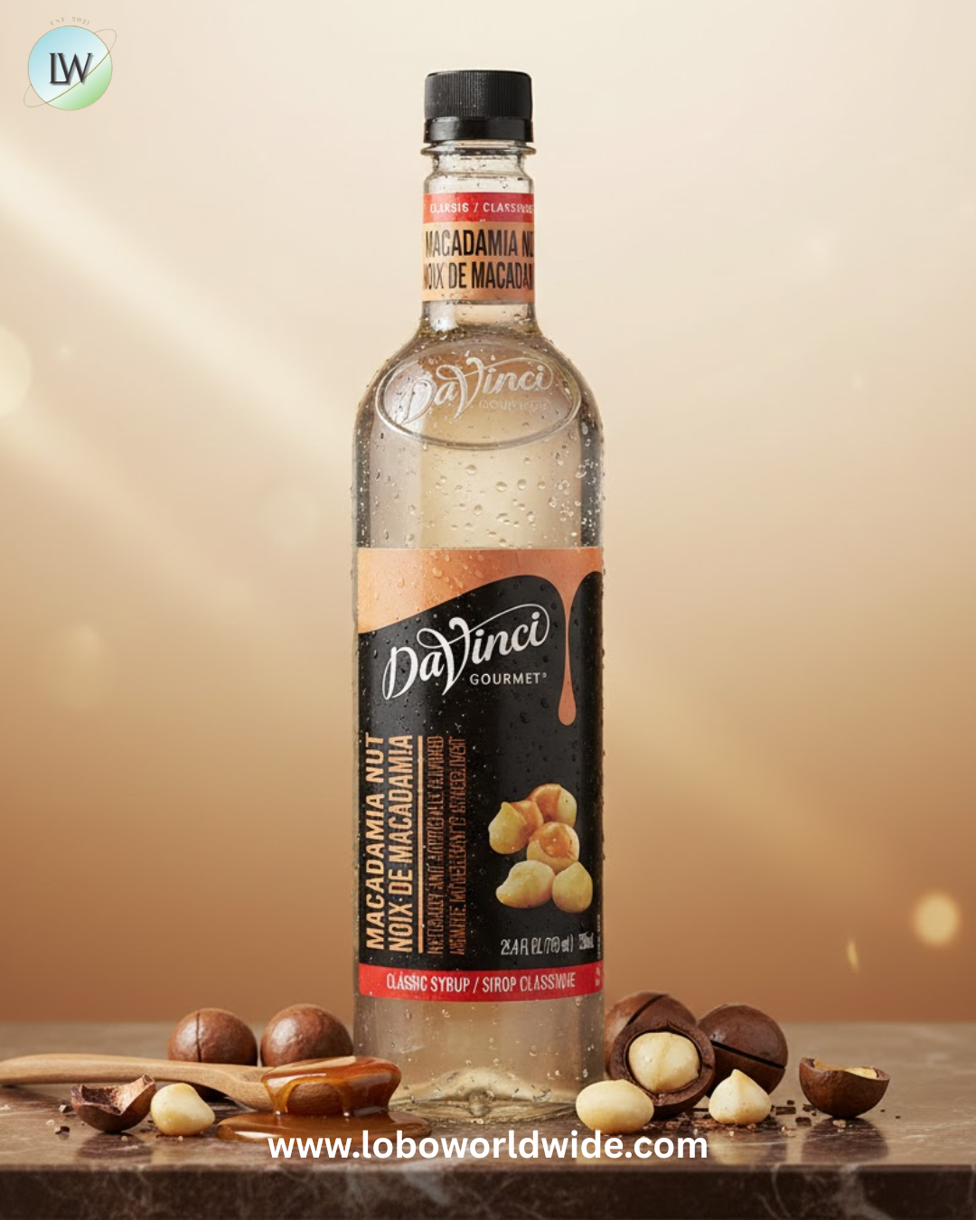 DaVinci Gourmet Classic  Flavoring Syrup 750 mL-4/case(various flavours)