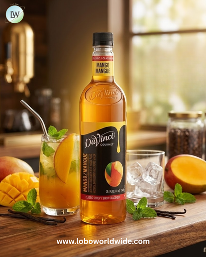 DaVinci Gourmet Classic  Flavoring Syrup 750 mL-4/case(various flavours)