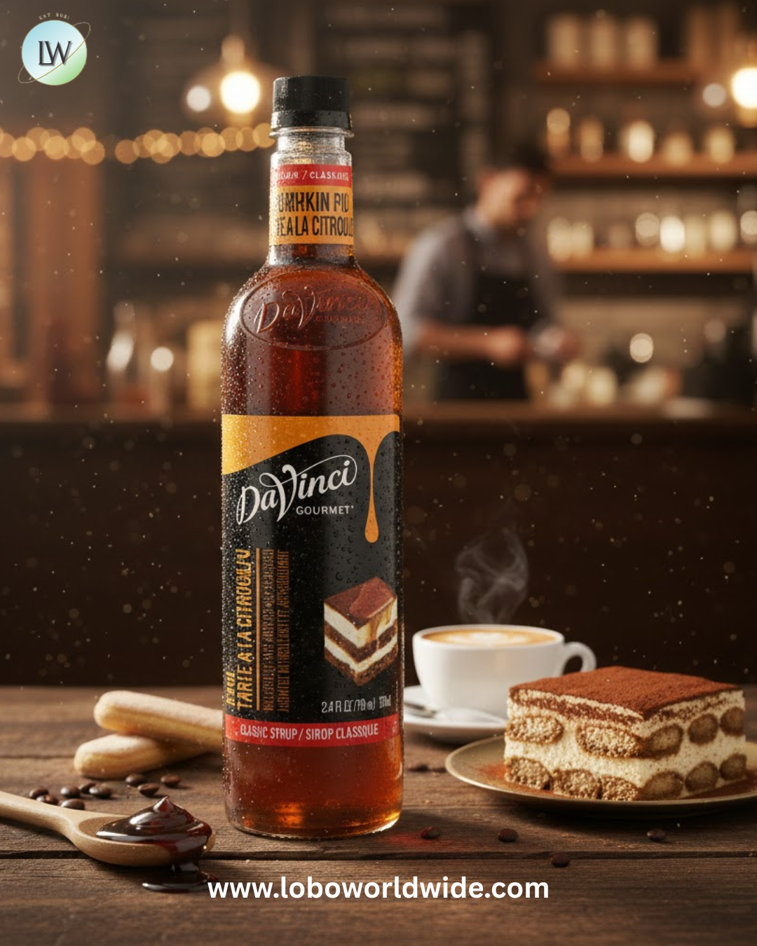 DaVinci Gourmet Classic  Flavoring Syrup 750 mL-4/case(various flavours)