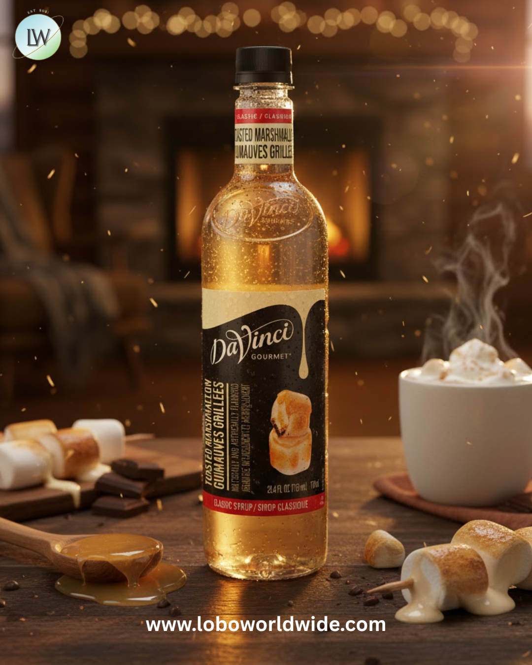 DaVinci Gourmet Classic  Flavoring Syrup 750 mL-4/case(various flavours)