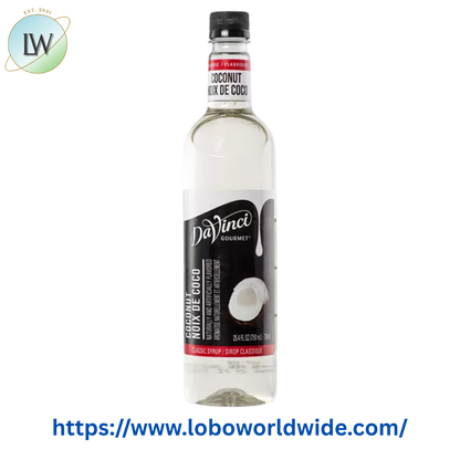 DaVinci Gourmet Classic Coconut Flavoring Syrup 750 mL