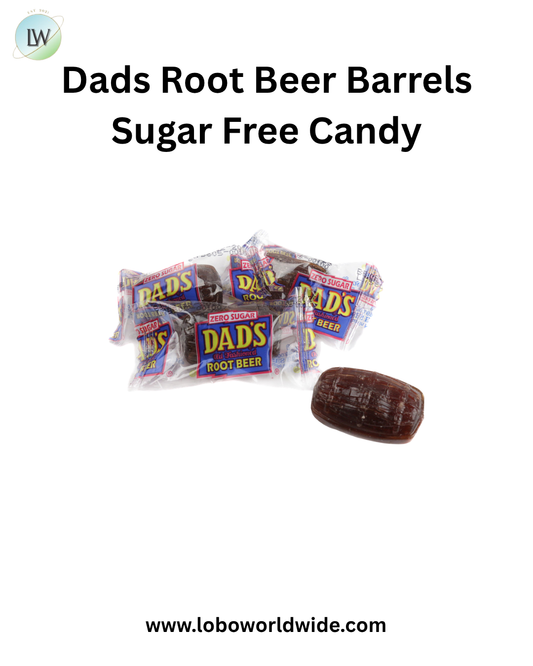 Dads Root Beer Barrels Sugar Free Candy