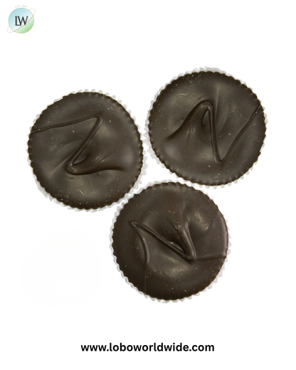 Dark Chocolate Jumbo Peanut Butter Cups - 24ct