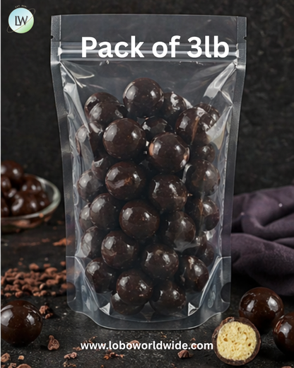 Dark Chocolate Malt Balls Reduced Sugar