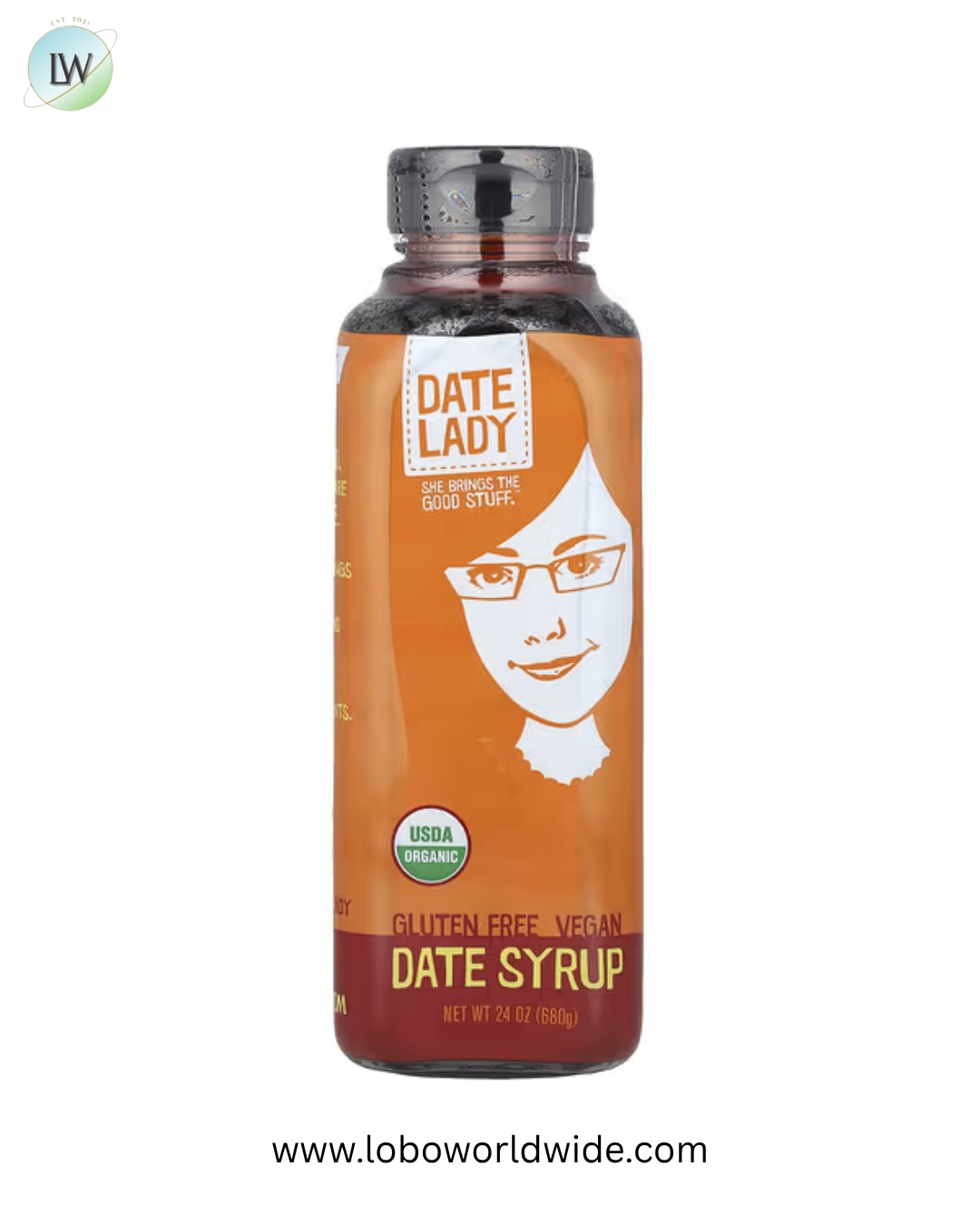 Date Lady, Date Syrup, 24 oz (680 g)