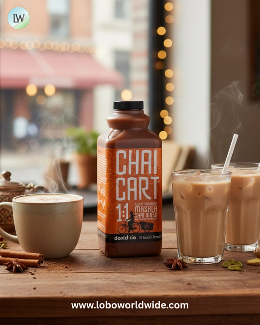 David Rio Chai Cart™ Masala Chai Brew Tea 1:1 Concentrate 32 fl. oz.