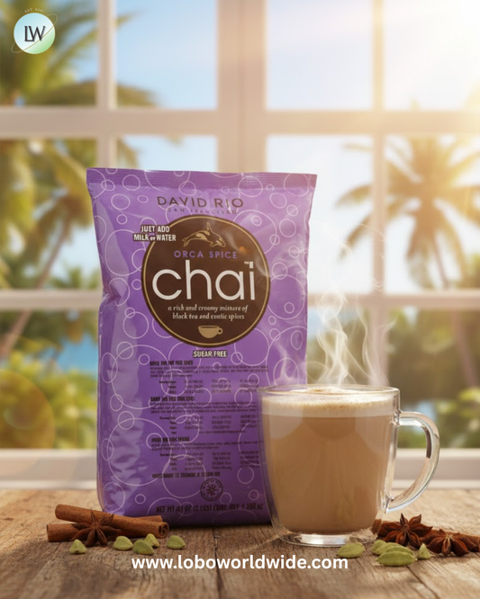 David Rio Orca Spice Sugar-Free Chai Tea Latte Mix 3 lb.